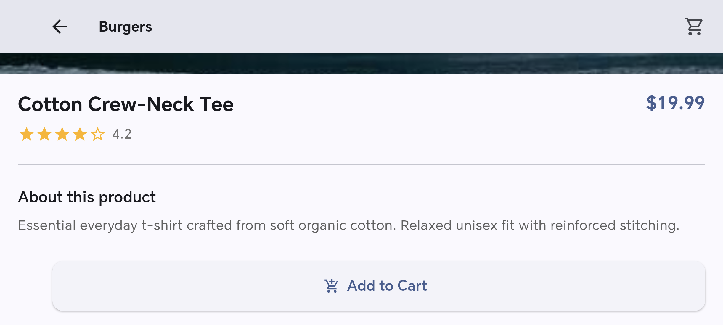 RetailServices product detail view